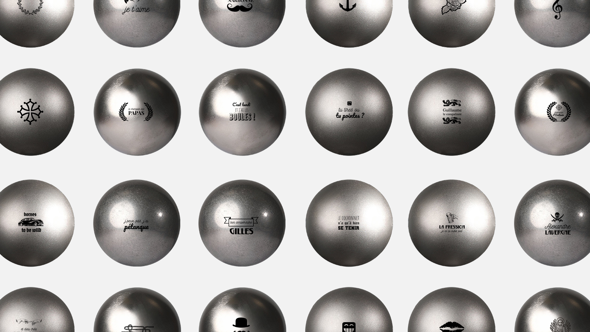 Vos boules de pétanques personnalisées – Boutique du Marquage
